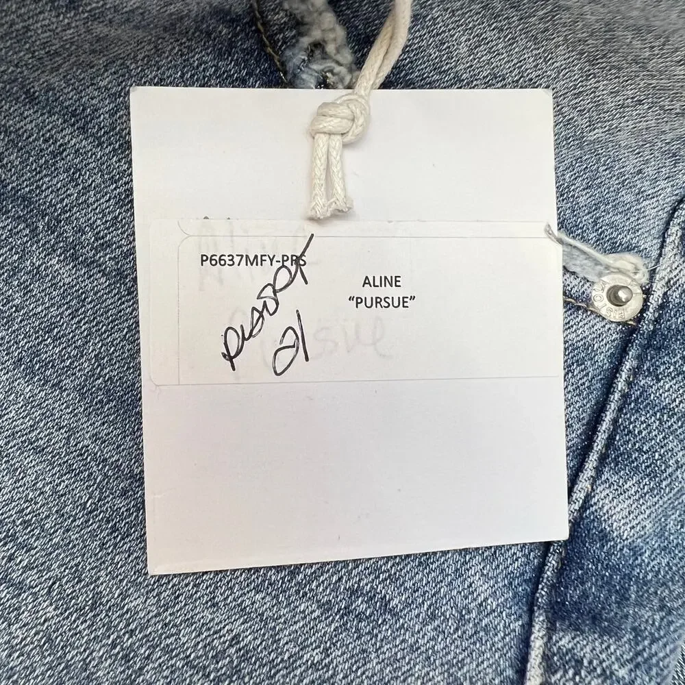 Pistola Jeans Women's 26 (2) Blue Aline Pursue Skinny Ankle Preppy Normcore NWT - Picture 7 of 13